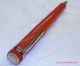 2018 Fake Mont Blanc heritage 1912 Ballpoint Pen Red Barrel Sliver Clip59  (3)_th.jpg